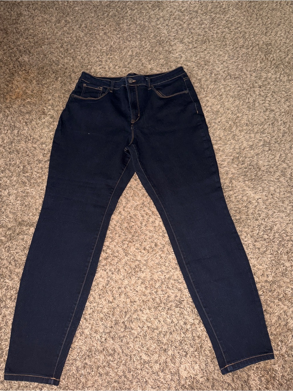 NOBO Dark Blue Skinny Jeans